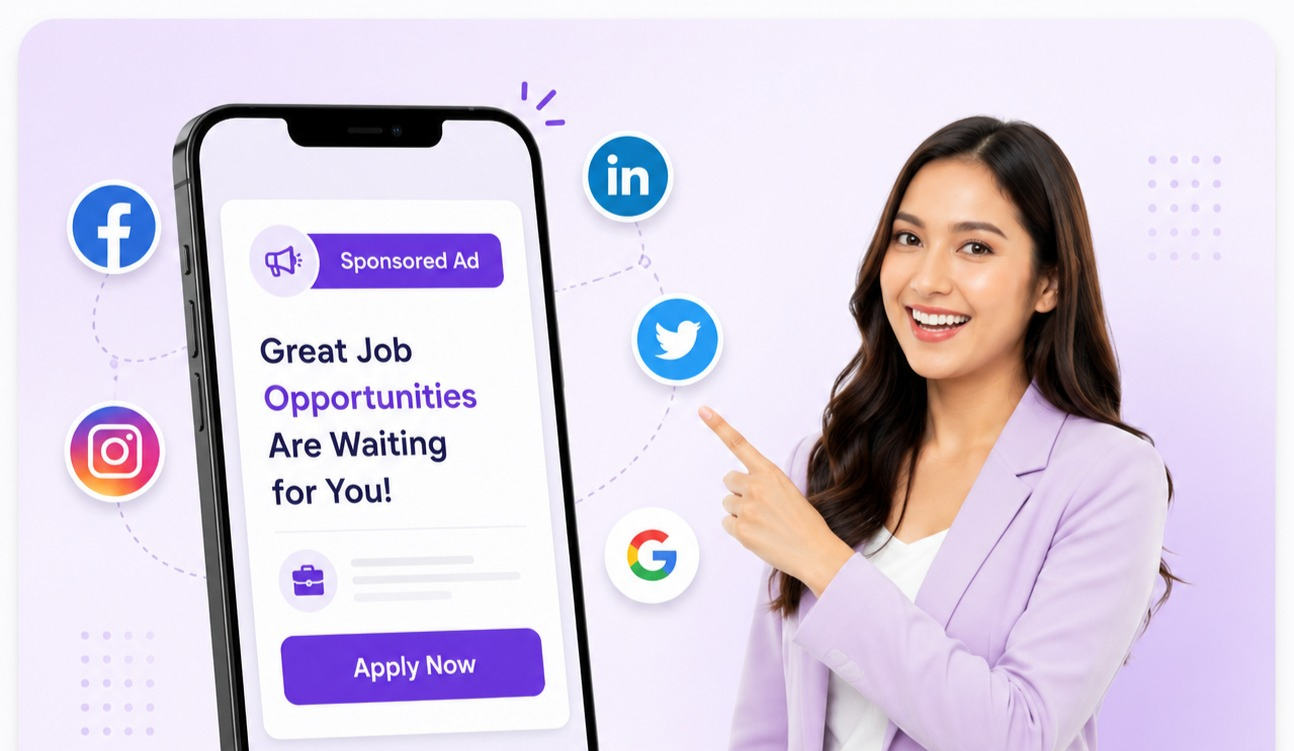 Social job ads